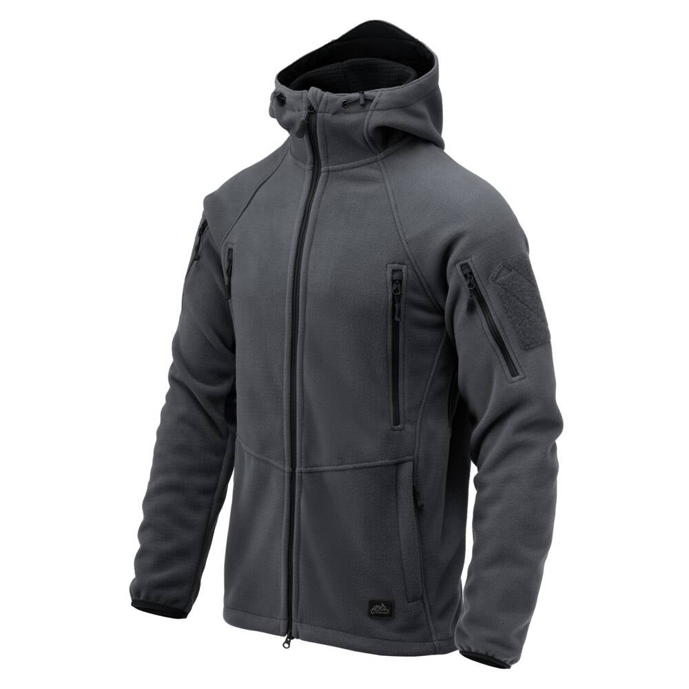 Helikon - Patriot Mk 2 fleece sweatshirt - Shadow Grey / Black - BL-PJ2-FH-3501A