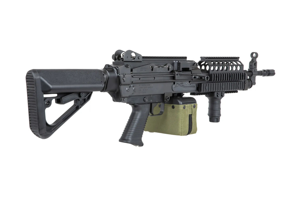 airsoft machine gun A&amp;K MK46 MOD 0 Black