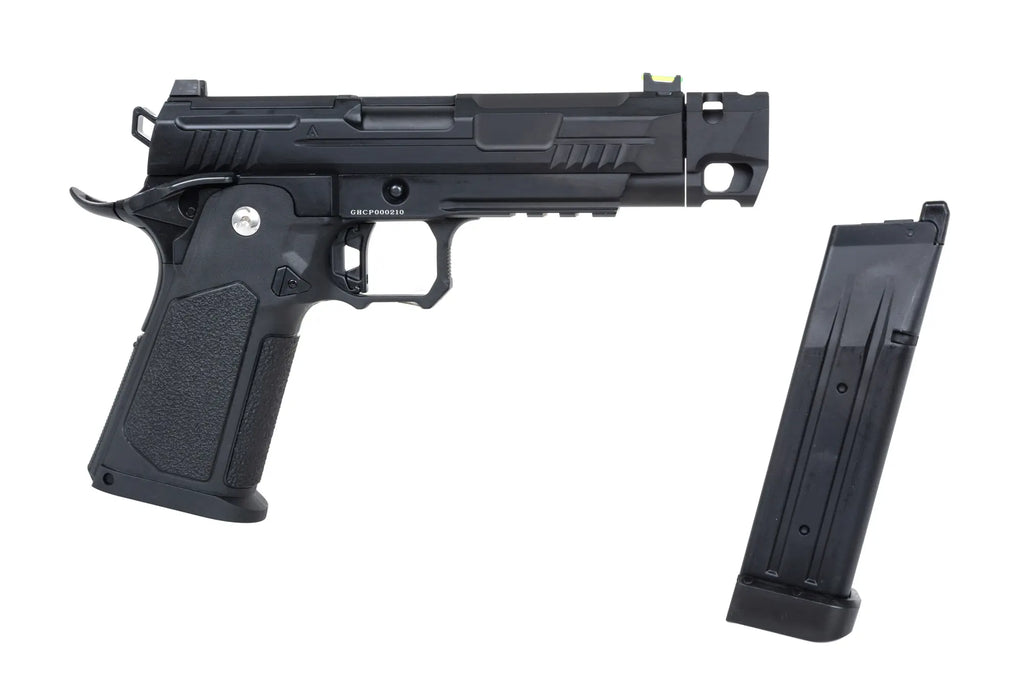 Arcturus Hi-Capa Vanguard 4.3" GBB Gun (Optics Ready/Compensator) - Black