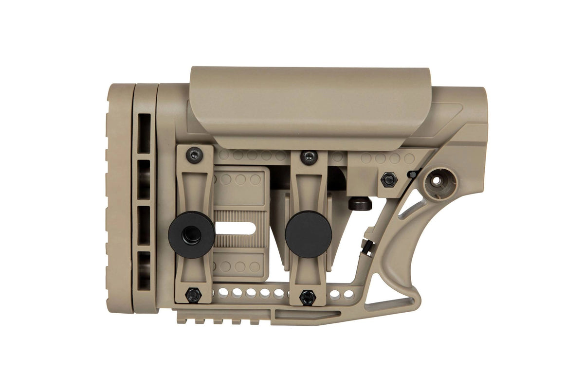 Adjustable stock for M4/M16 type replicas - dark earth
