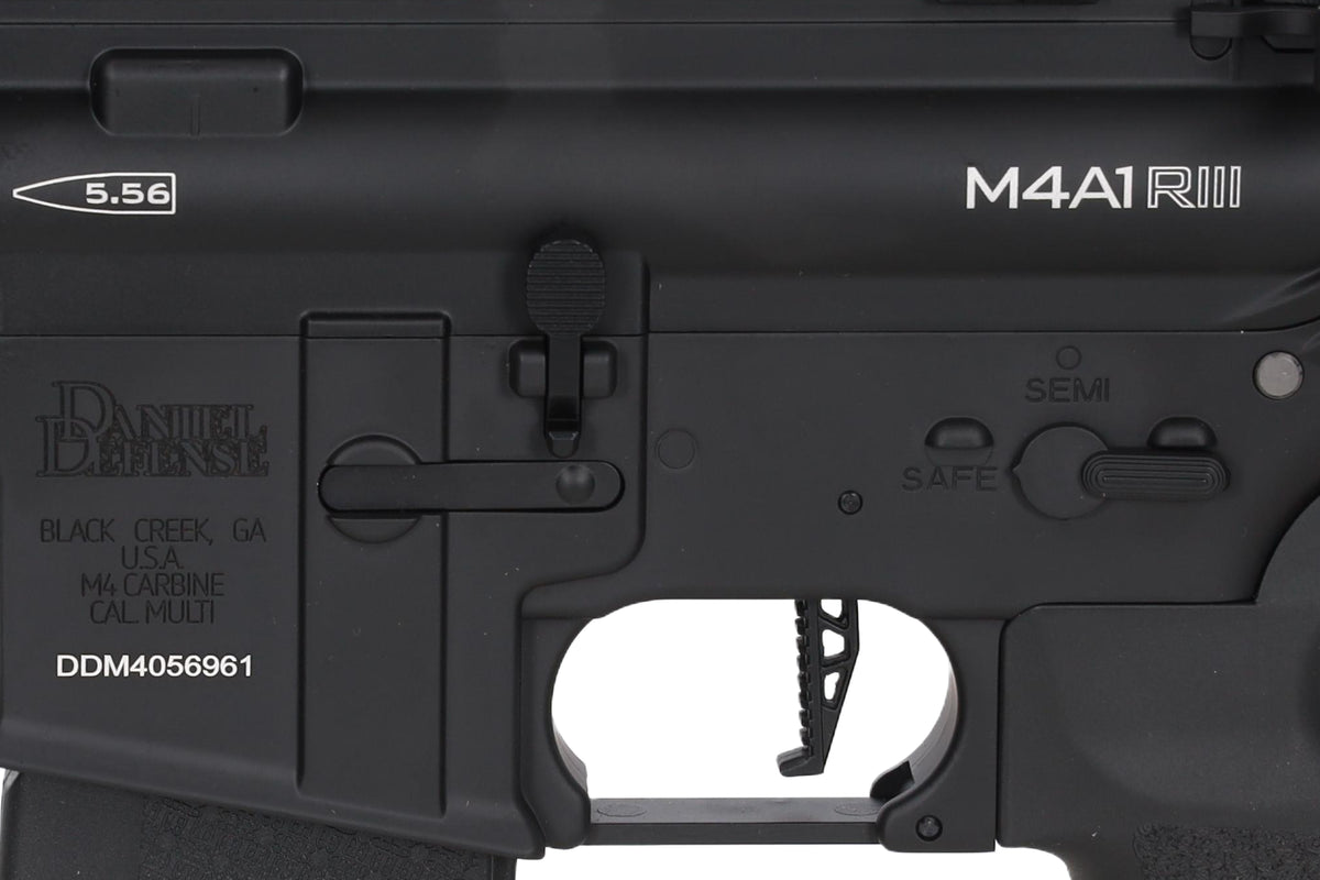Specna Arms Daniel Defense® RIS III 12.5'' SA-P28 Prime™ BLDC™ Aster II ETU airsoft Carbine Black