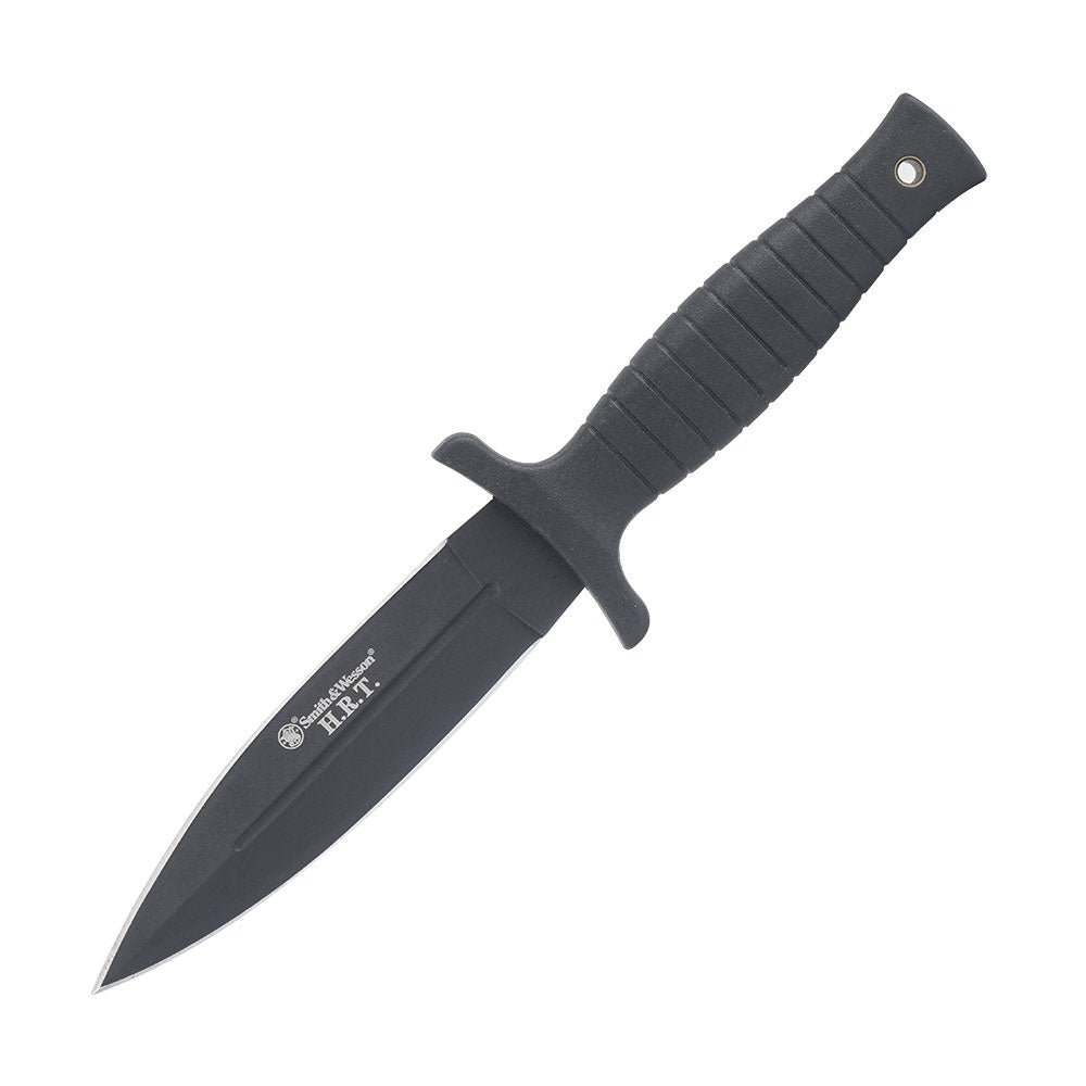 Smith & Wesson - H.R.T. Tactical Knife - Boot Survival Knife - Black - SWHRT9B