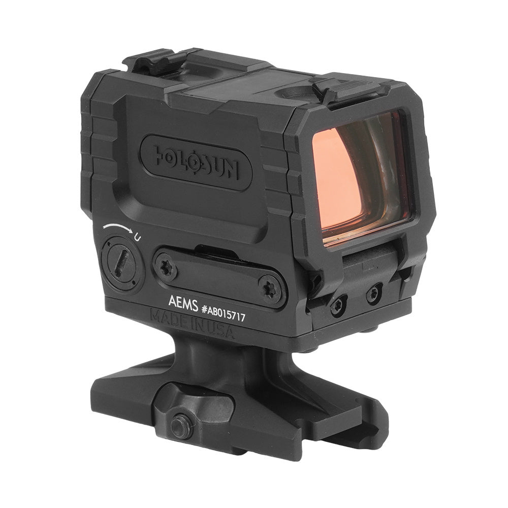 Holosun - AEMS Green Dot Sight - AEMS-221301 + Reptilia - DOT Mount 1.93 - 100-211
