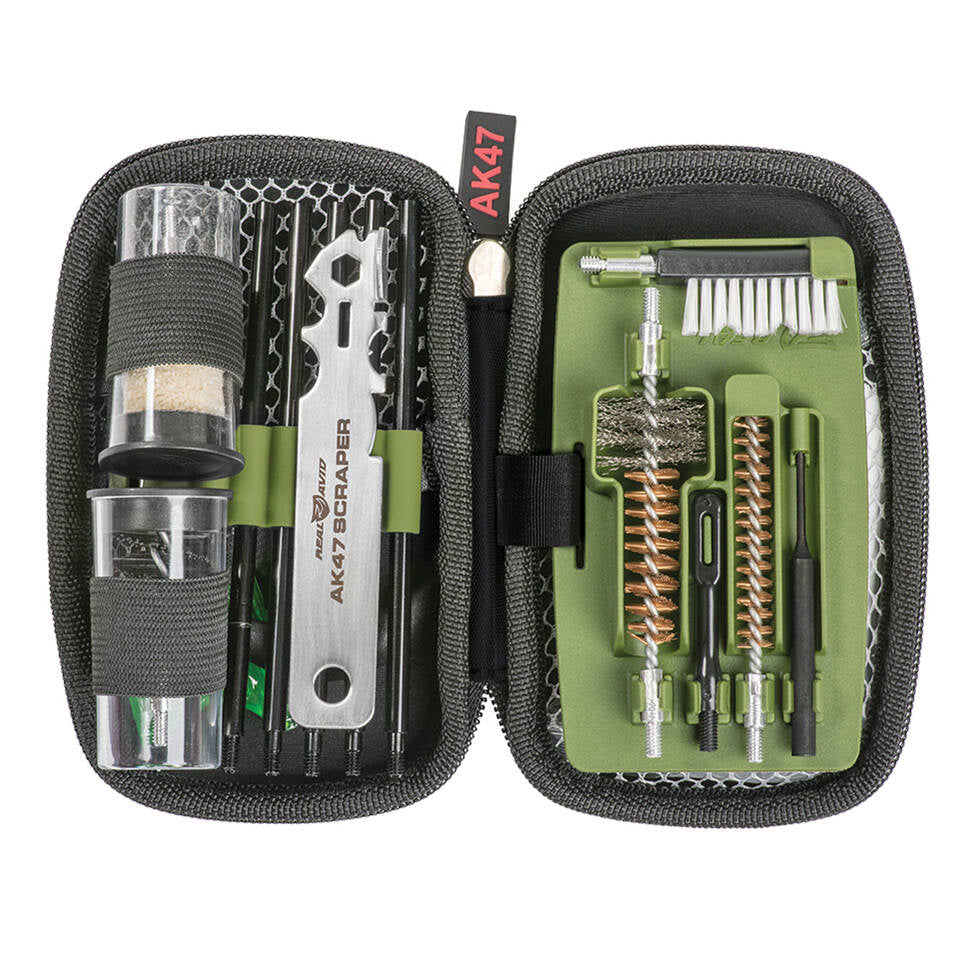 Real Avid - Gun Boss® Gun Cleaning Kit - AK47 - AK platform - 16 items - AVGCKAK47