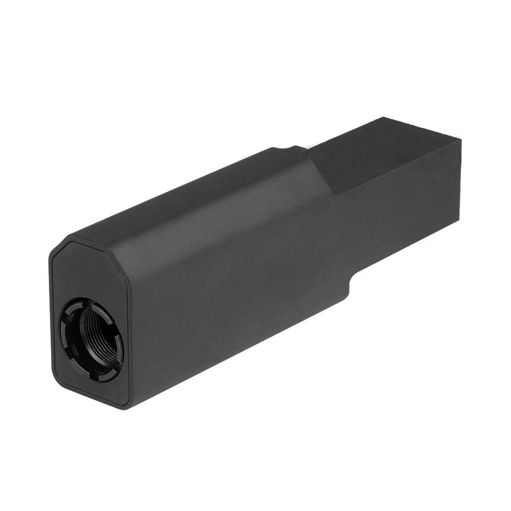 Strike Industries - Faux Suppressor for CZ Scorpion EVO 3 - Aluminum - Black - SI-CEVO-AL-FS-BK