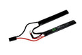 LiPo battery 1450mAh 7.4V 25C - bipartite