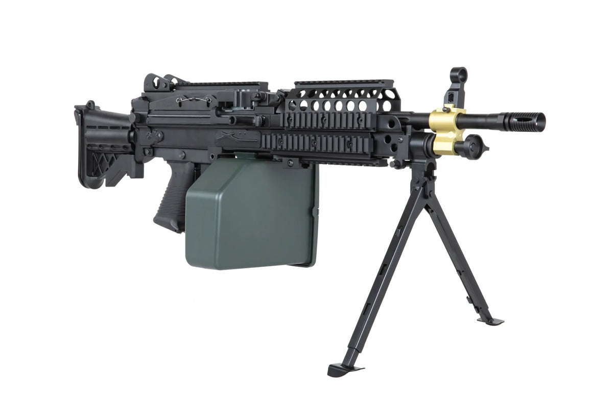 A&K Cybergun MK46 Black Airsoft Machine Gun