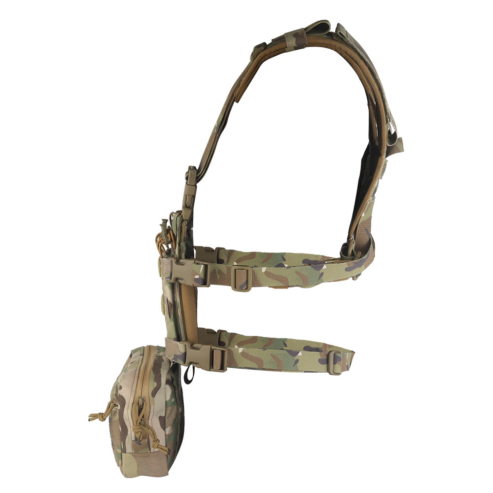 Waistcoat Chest Rig Wosport VE-107 Multicam