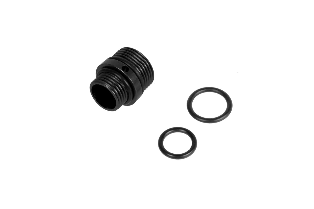 Adapter for silencers from 11mm CW to 14mm CCW - Black