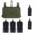 Templars Gear - Front Panel Freemason Modular Front Panel - Ranger Green - TG-CPC-MFP-RG