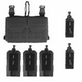 Templars Gear - Front Panel Freemason Modular Front Panel - Black - TG-CPC-MFP-BL