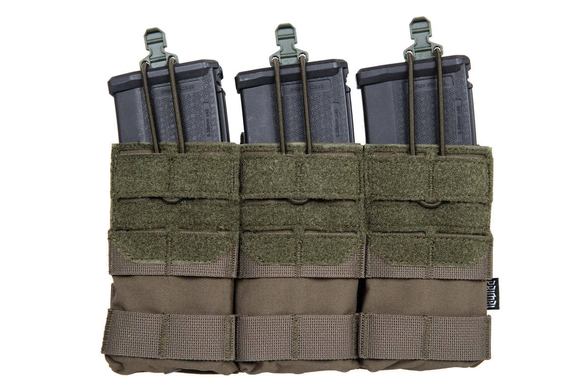 Primal Gear Ranger Green triple universal magazine pouch