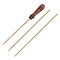 Łuszczek - Folding Rotary Ramrod - 3-piece - 5.6 - 7 mm - Brass - 1-005