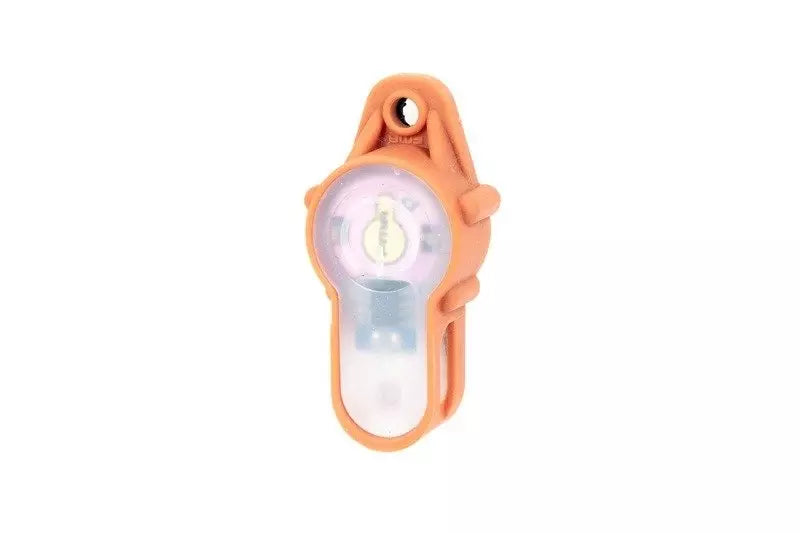 Lightbuck Pendant electronic marker - orange (pink light)