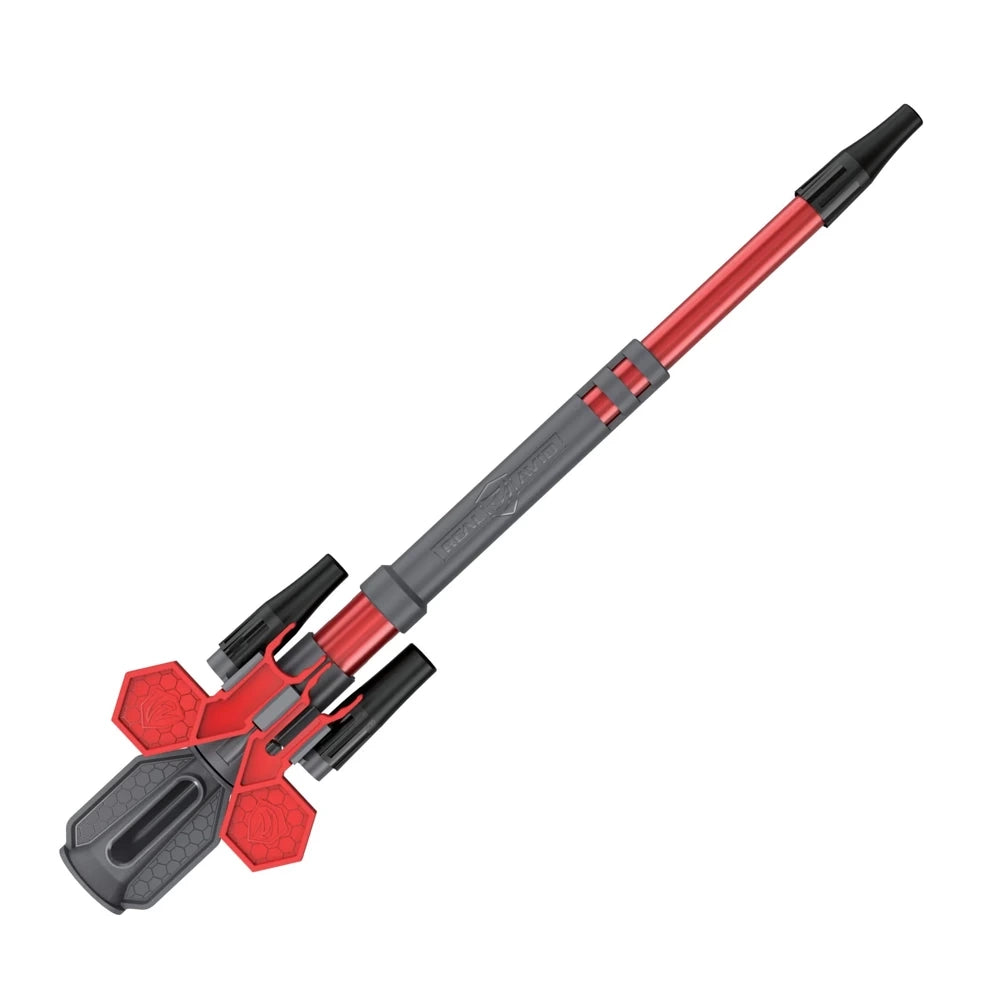 Real Avid - Barrel Tube Cleaning Kit Smart-Fit Bore Guide- Gray/Red - AVBMBG