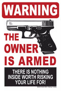 Sticker - OWNER IS ARMED
