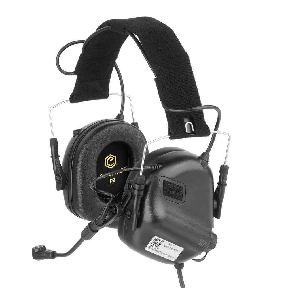 Earmor - Active Ear Protectors M32X-MOD4 - Black - M32X-BK