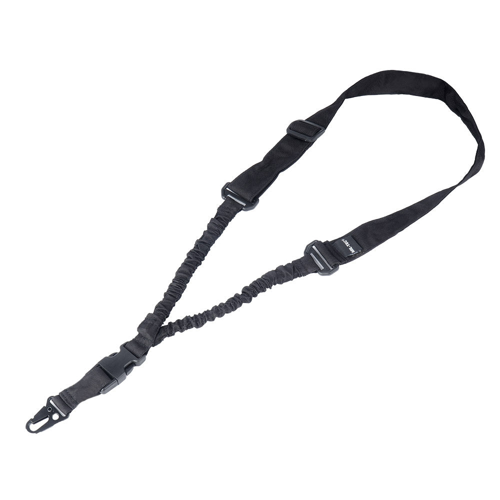 Mil-Tec - Tactical Weapon Suspension Basic Bungee 1-point - Black - 16184002