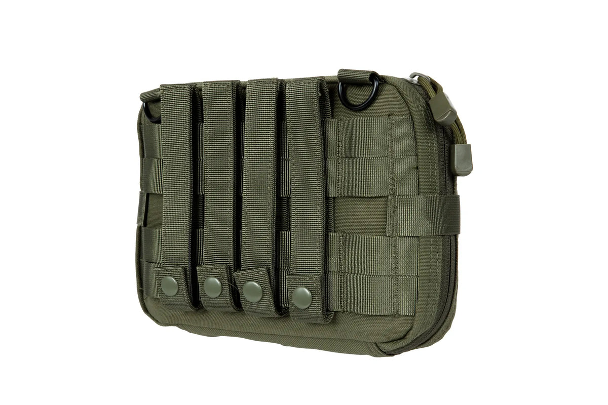 Large Administration Pouch with a Map Holder - Olive