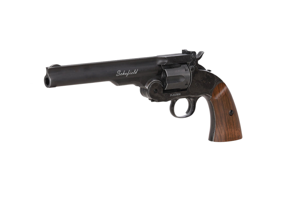 airsoft Schofield 6" CO2 revolver – Grey