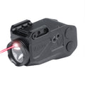 Vaide - Tactical LED Flashlight Weapon Mounted with Laser Scrapper Combo - 500 lumens - Black - VAPLL-R01