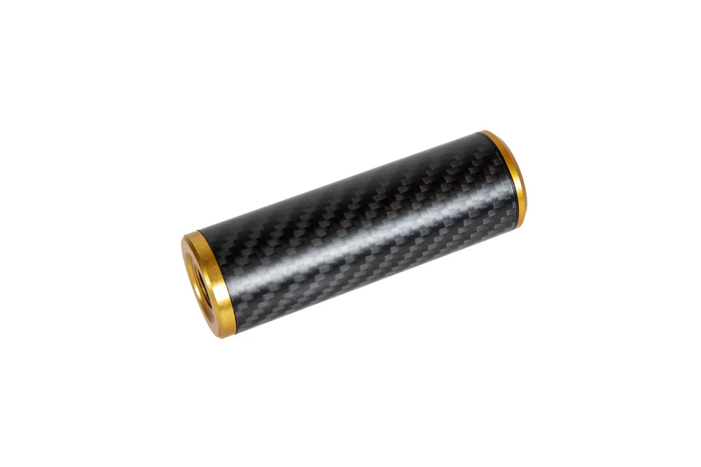 Carbon Silencer 30x100mm - Gold