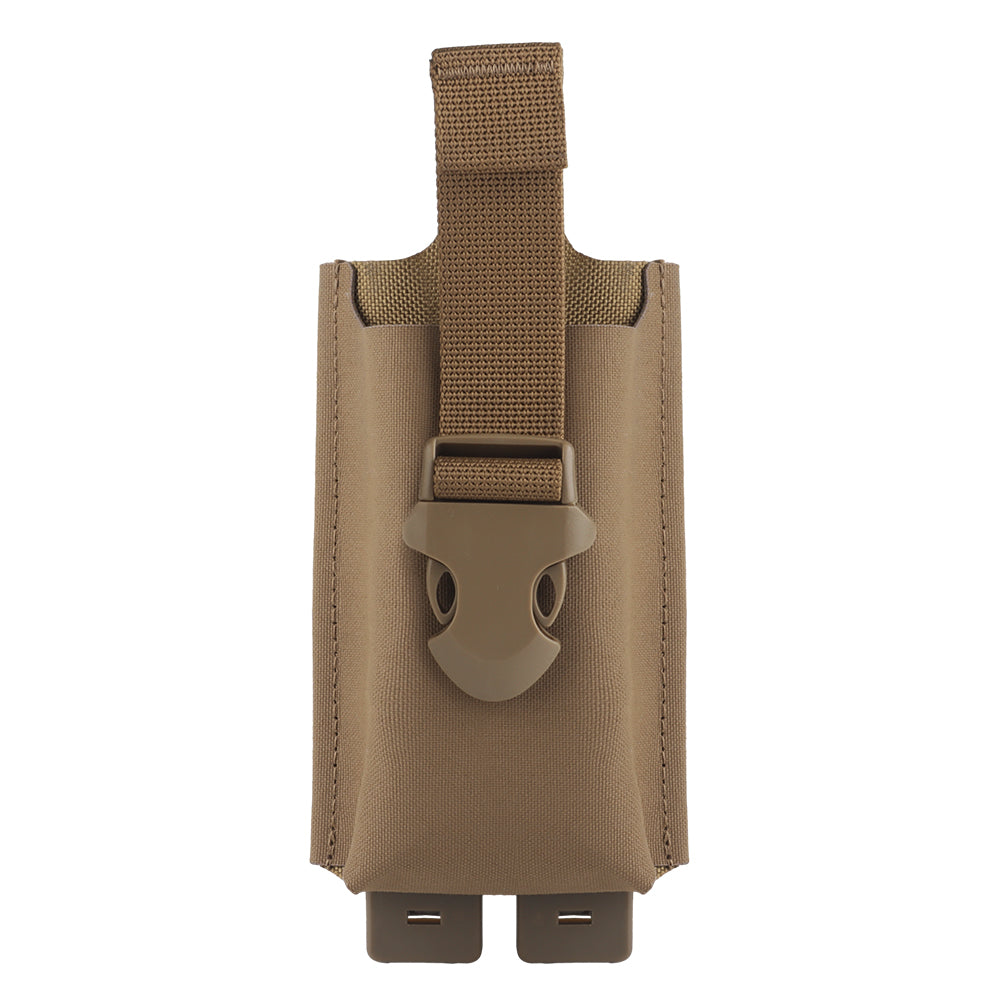 Wosport magazine pouch Webbing Single Mag Pouch Coyote Brown
