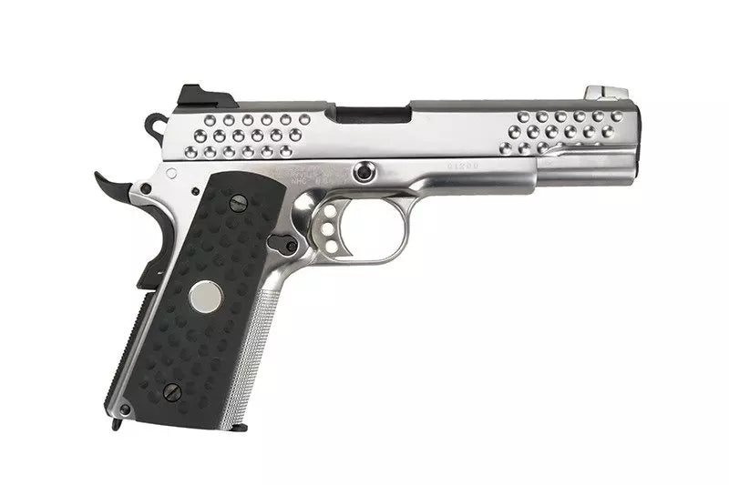 Knight Hawk pistol replica - Silver