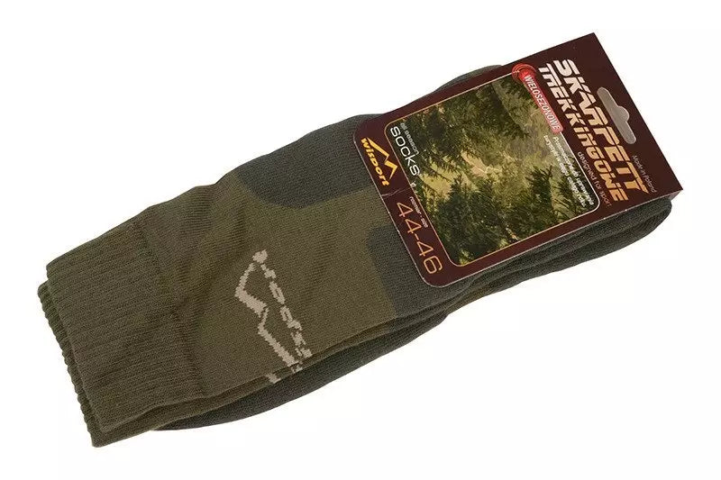 Trekking All-Season Socks (44-46) - olive