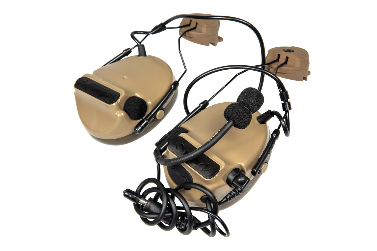 Z154 CIII Headset with Adapter for FAST Helmets - Dark Earth