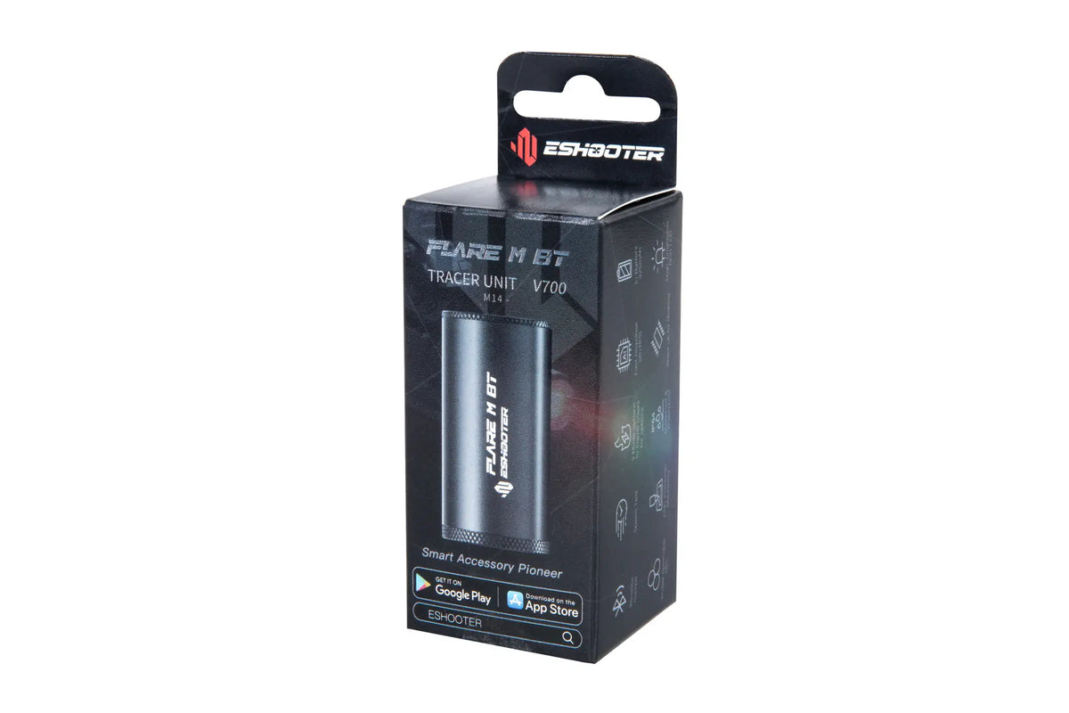 Tracer E-Shooter FLARE M BT Silencer Black