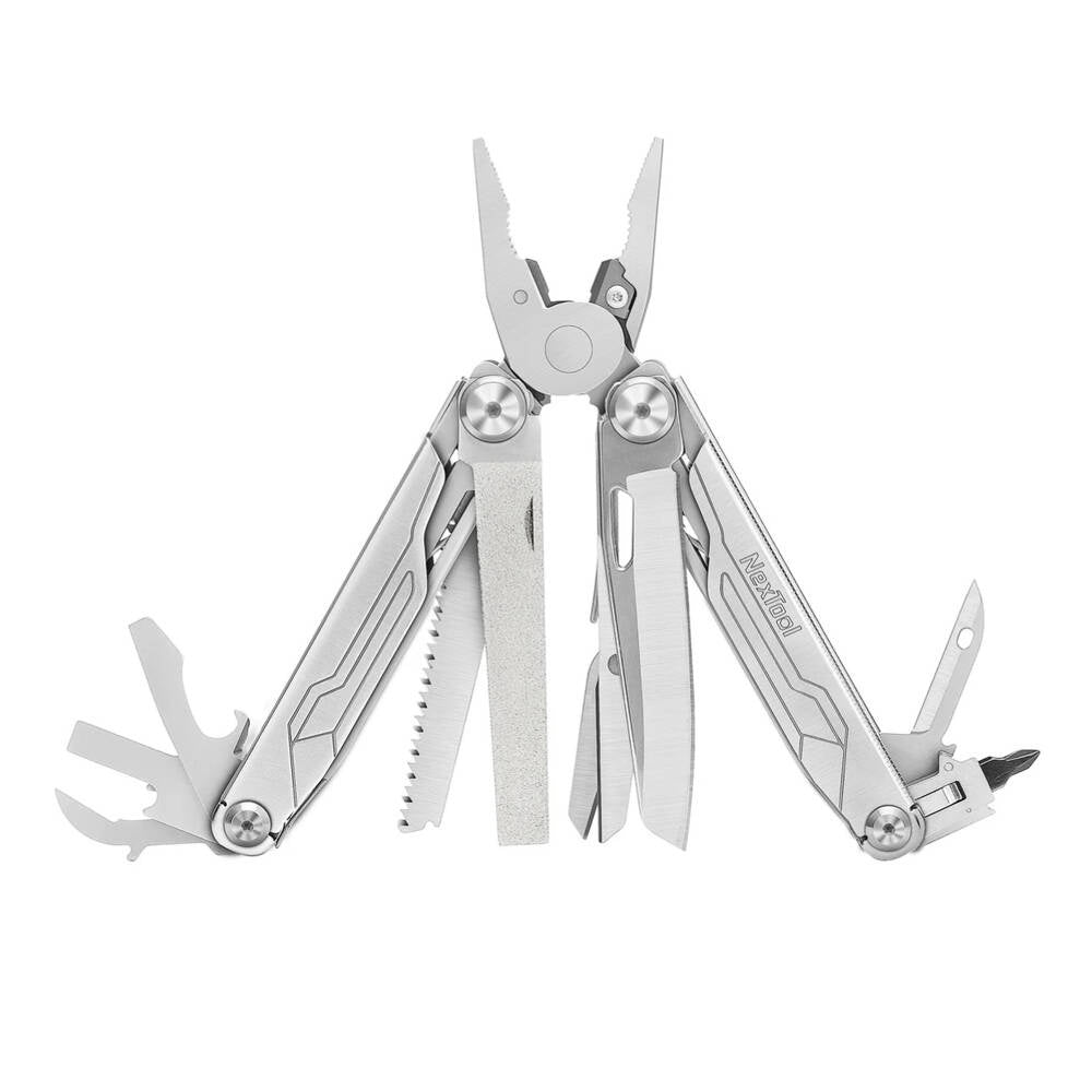 NexTool - Multitool Flagship Captain - 19 Tools - Silver - NE20214