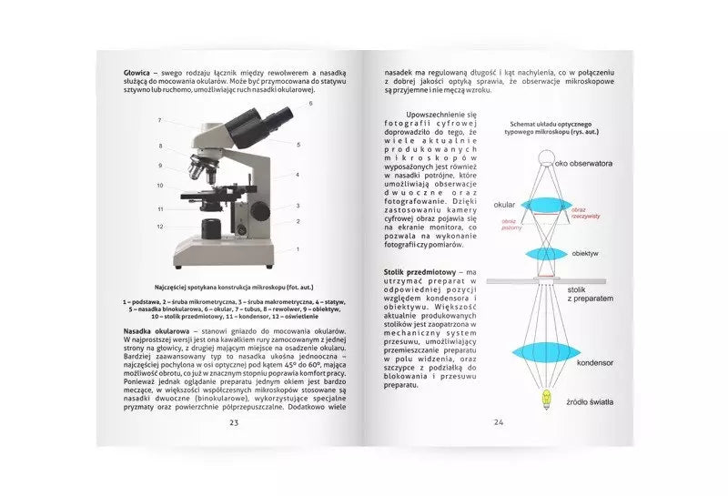 Książka edukacyjna Odkryć Mikroświat""