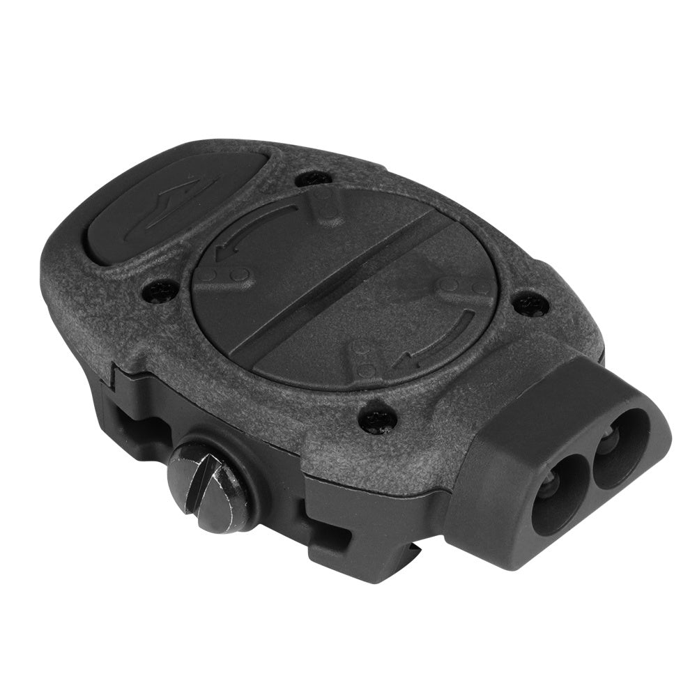 Princeton Tec - Switch Rail Tactical Flashlight - 10 lm - Black - SR-1-BK