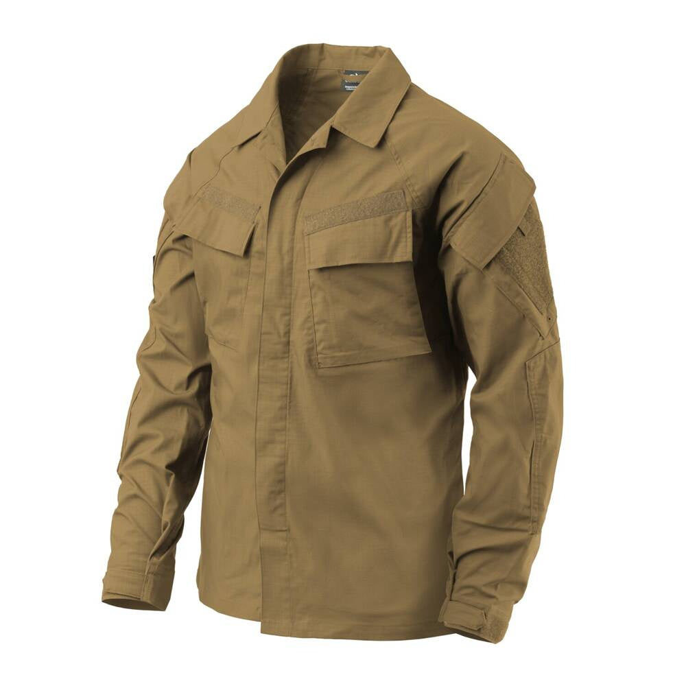 Helikon - Military Sweatshirt Raid - Ripstop - 8 Pockets - Coyote - BL-RAD-SP-11