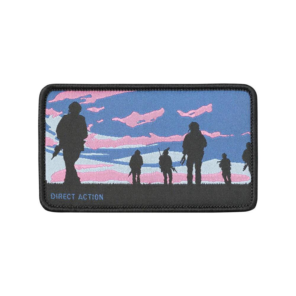 Direct Action - Patch Sunset - Black - PA-SUNS-PES-BLK