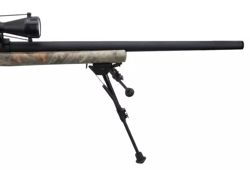 SW-04 sniper rifle replica (with scope and bipod) - jungle camo