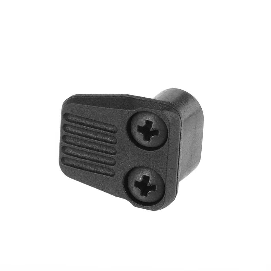 MFT - Polymer Enlarged Magazine Release Button E-VolV for AR-15 - Black - E2AREMR-BL
