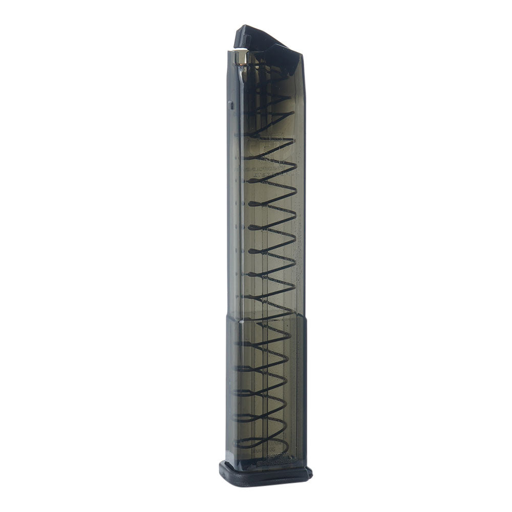 ETS - Polymer Magazine For HK VP9 - 9x19 mm - 30 Rounds - Carbon Smoke Series - SMK-HKVP9-30