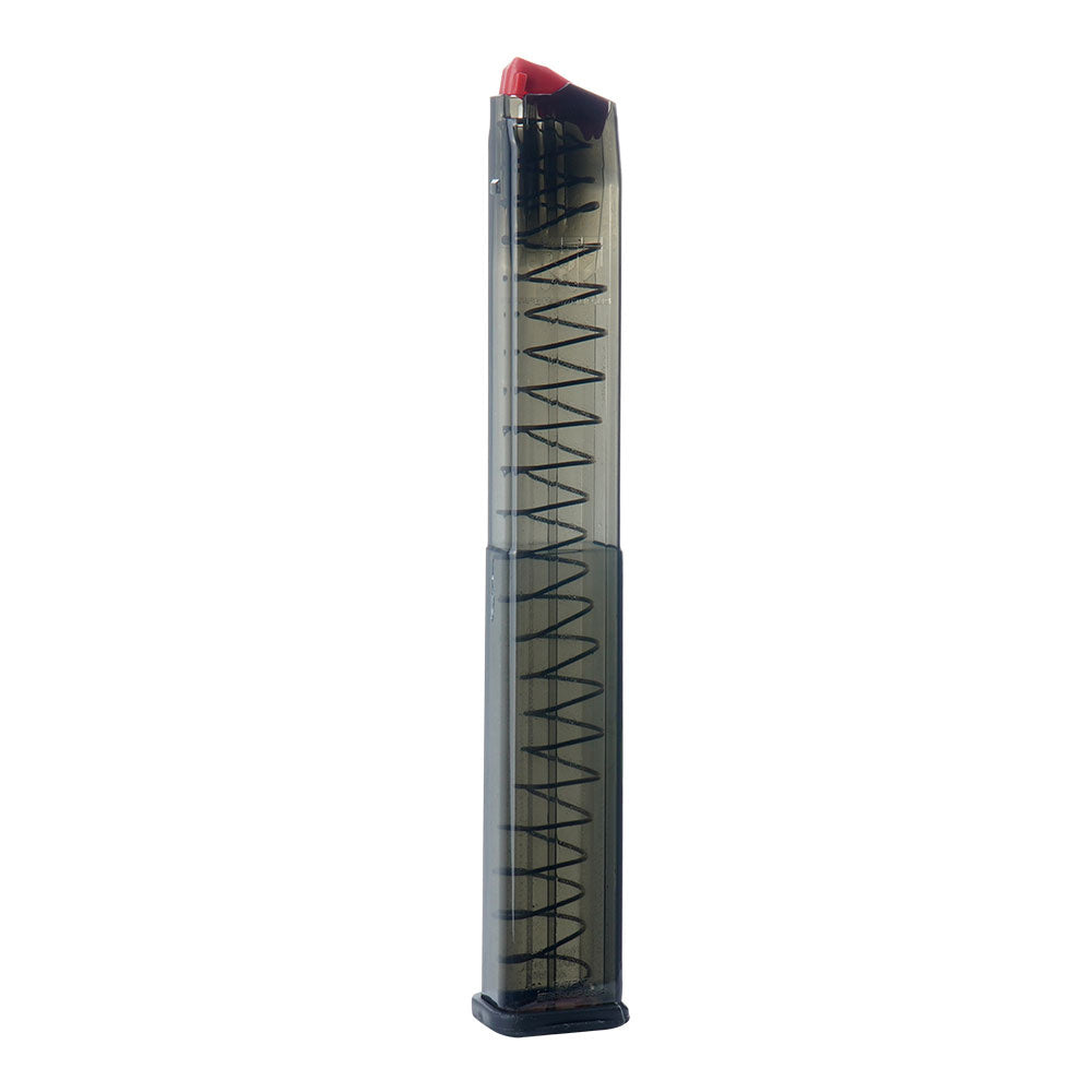 ETS - Polymer Magazine For HK VP9 - 9x19 mm - 40 Rounds - Carbon Smoke Series - SMK-HKVP9-40
