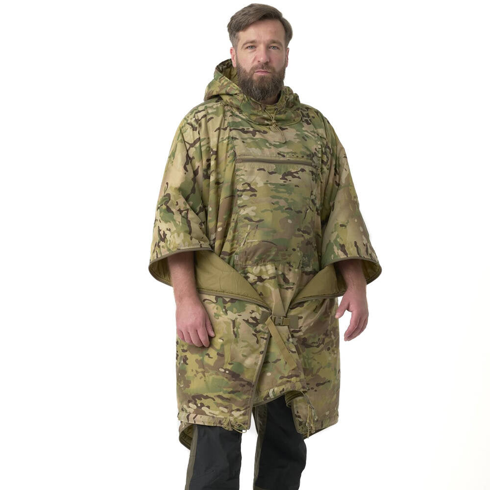 Helikon - Poncho Swagman Roll - Windpack - Climashield - MultiCam- PO-SMR-BL-34