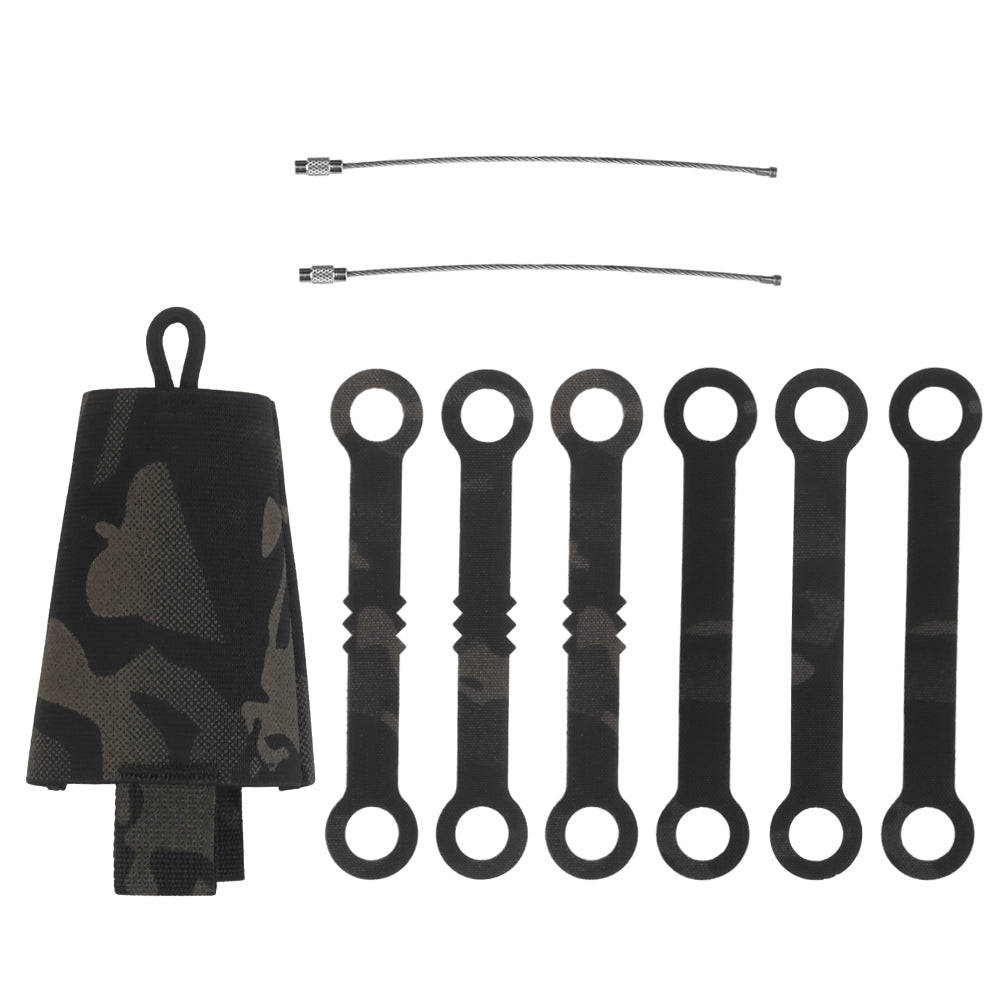 Wosport pouch for glowstick BP-131 Multicam Black