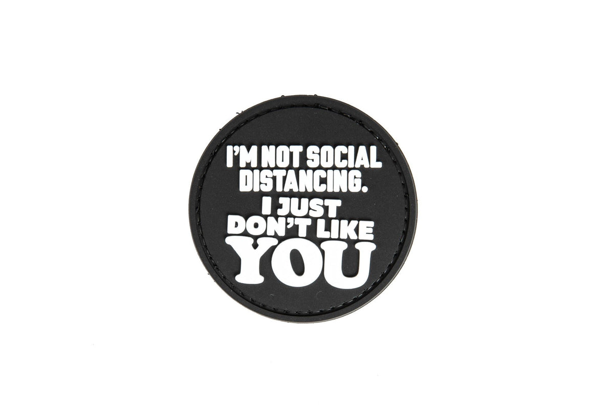 3D Just Don’t Like YOU Patch - Black
