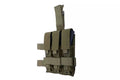 Triple leg pouch for the MP5 type magazines - olive