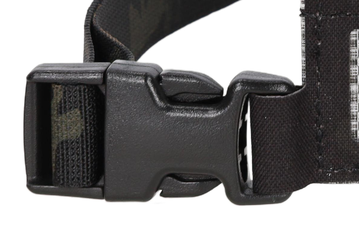 Molle panel for additional accessories Wosport MB-ACC-02 Multicam Black