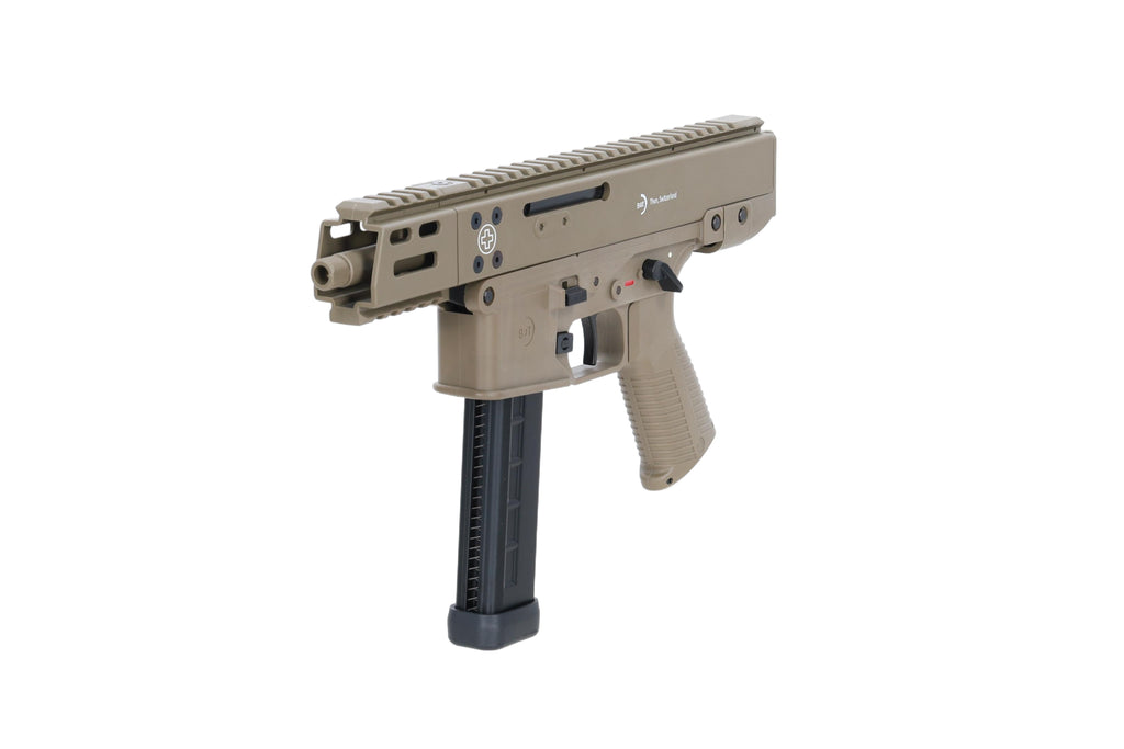 Lambda Defence x B&amp;T GHM9 Gen.2 Tan airsoft machine gun