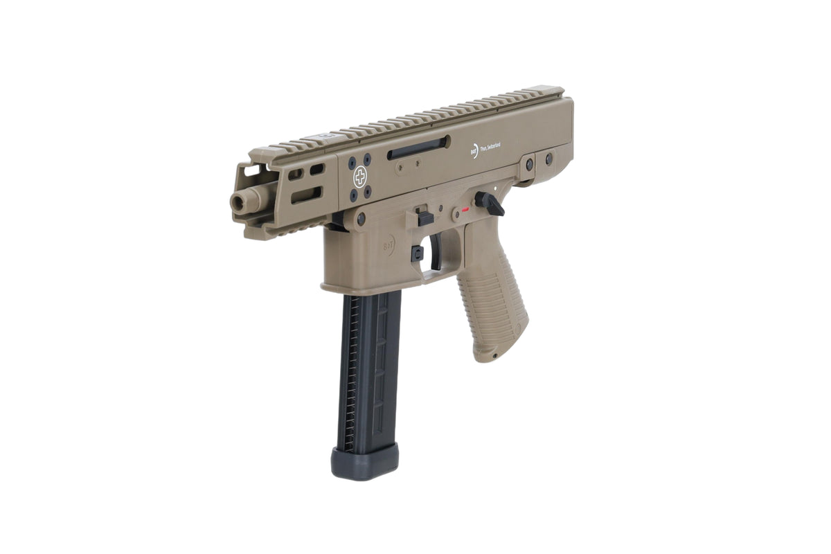 Lambda Defence x B&amp;T GHM9 Gen.2 Tan airsoft machine gun