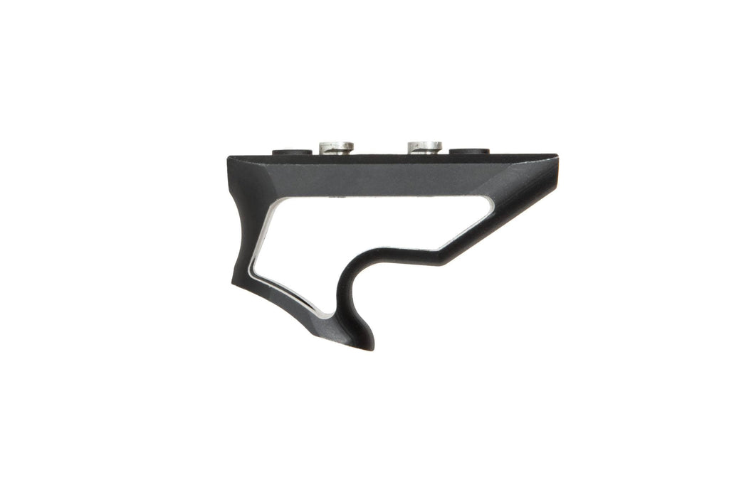 Aluminum CNC KeyMod Angled Forward Grip - Black