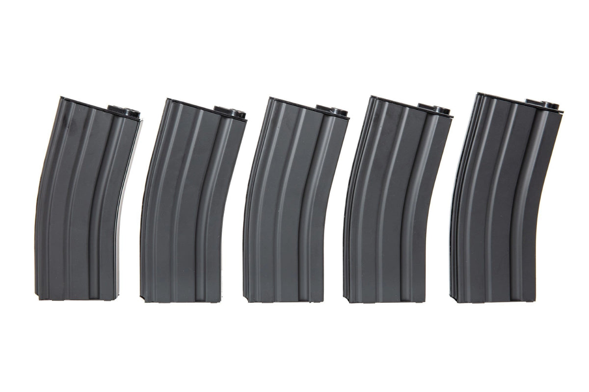5pcs set - 70rd low-cap magazine for M4/M16 - black
