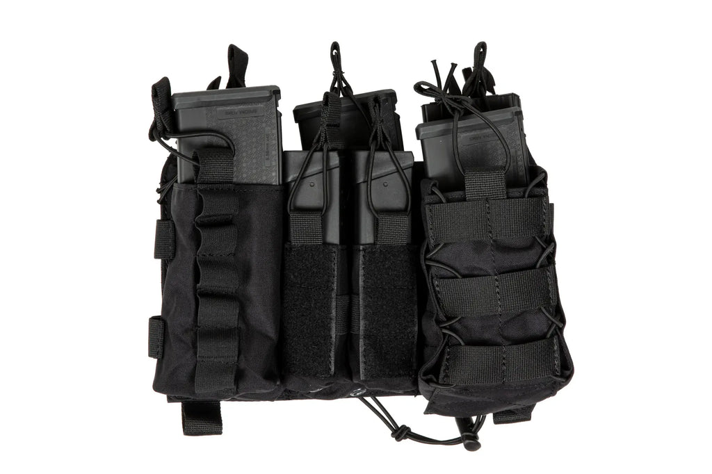Inta waistcoat panel - Black